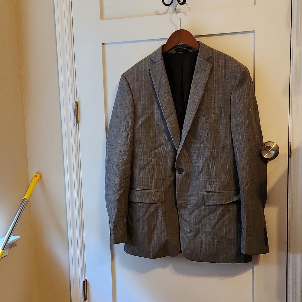 Men's Gray Blazer Slim Fit